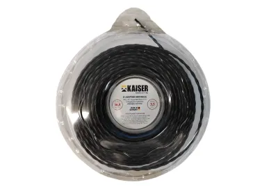 Μεσινέζα αθόρυβη στριφτή  Kaiser 3.3 mm X 36,5 m VS130DLG12